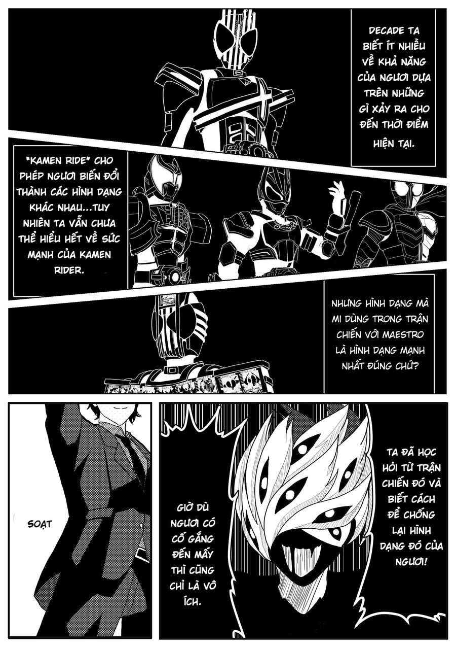 Blue Archive X Kamen Rider Decade - Câu Chuyện Về Thầy Giáo Schale Kadoya Tsukasa: Chapter 12