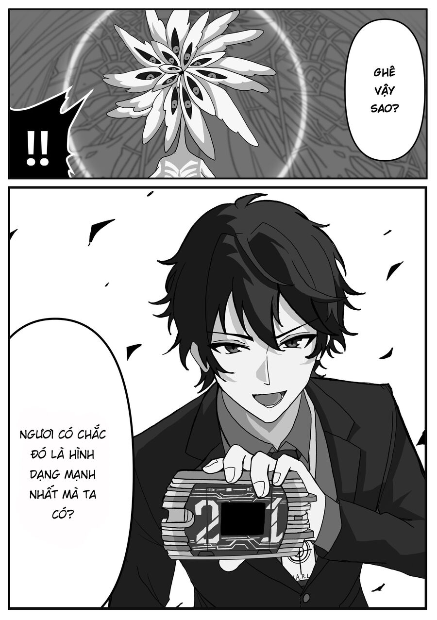 Blue Archive X Kamen Rider Decade - Câu Chuyện Về Thầy Giáo Schale Kadoya Tsukasa: Chapter 12