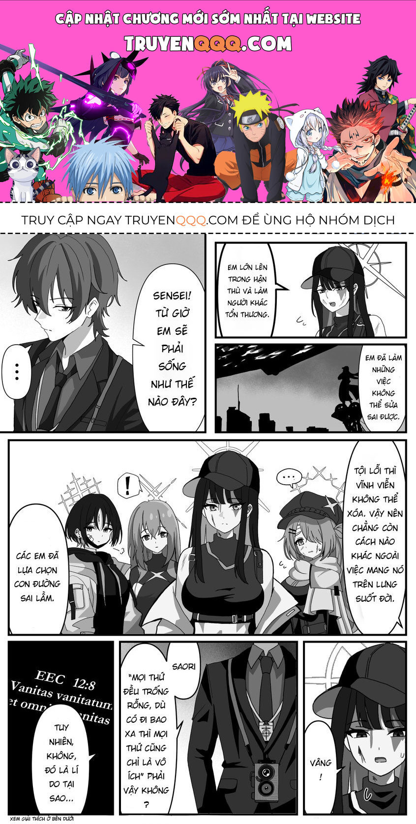 Blue Archive X Kamen Rider Decade - Câu Chuyện Về Thầy Giáo Schale Kadoya Tsukasa: Chapter 14