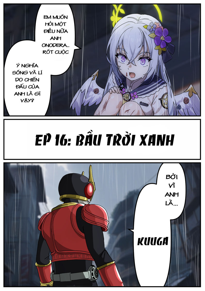 Blue Archive X Kamen Rider Decade - Câu Chuyện Về Thầy Giáo Schale Kadoya Tsukasa: Chapter 16