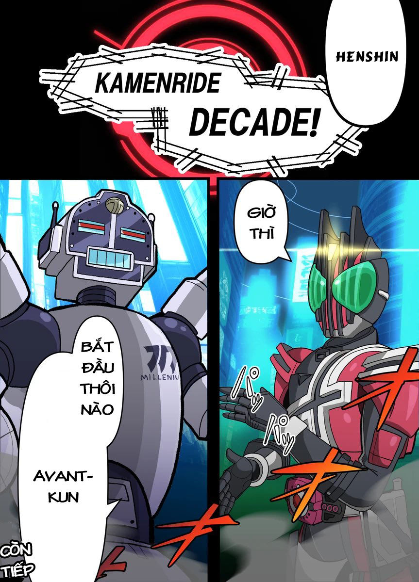 Blue Archive X Kamen Rider Decade - Câu Chuyện Về Thầy Giáo Schale Kadoya Tsukasa: Chapter 20