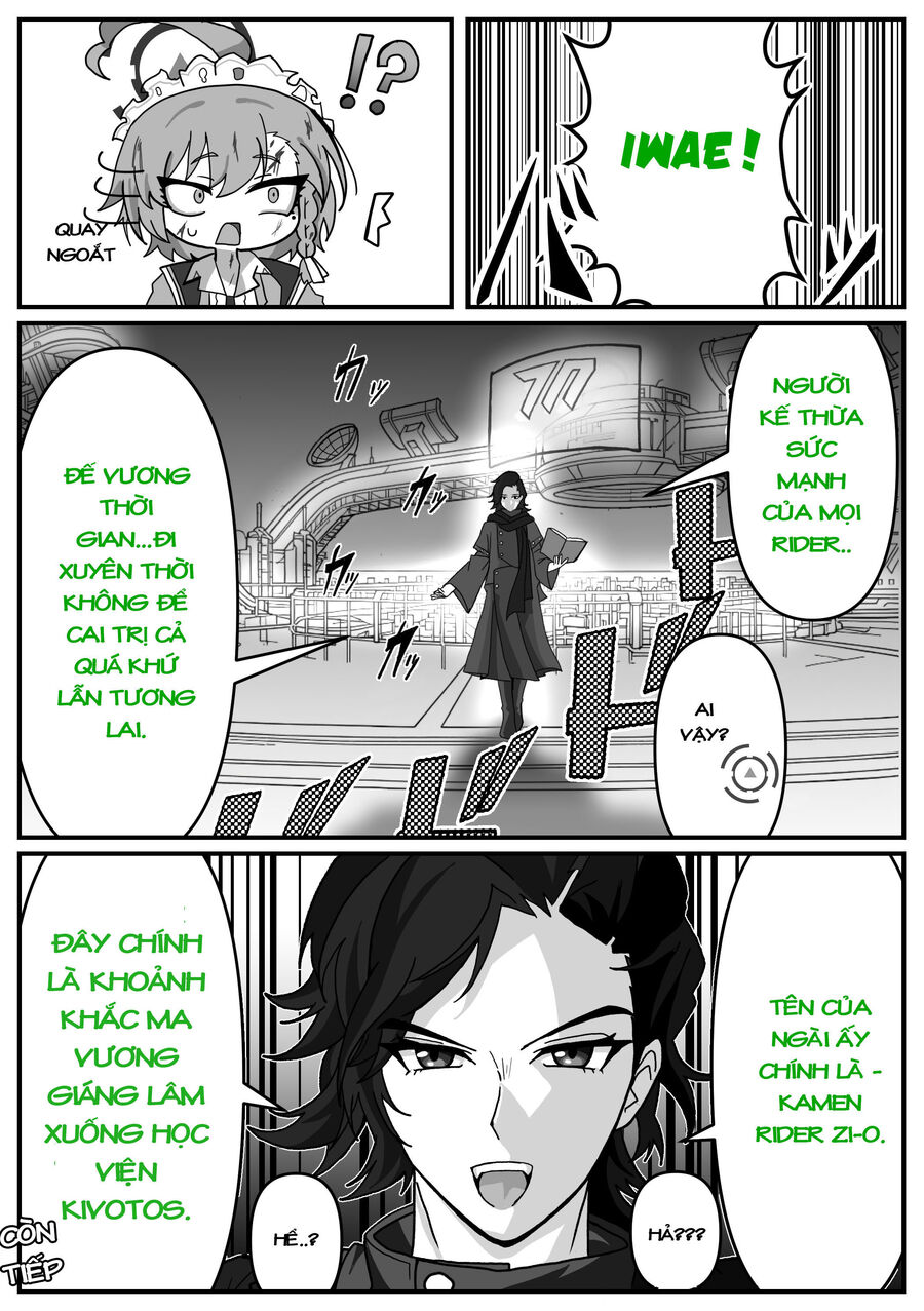 Blue Archive X Kamen Rider Decade - Câu Chuyện Về Thầy Giáo Schale Kadoya Tsukasa: Chapter 22