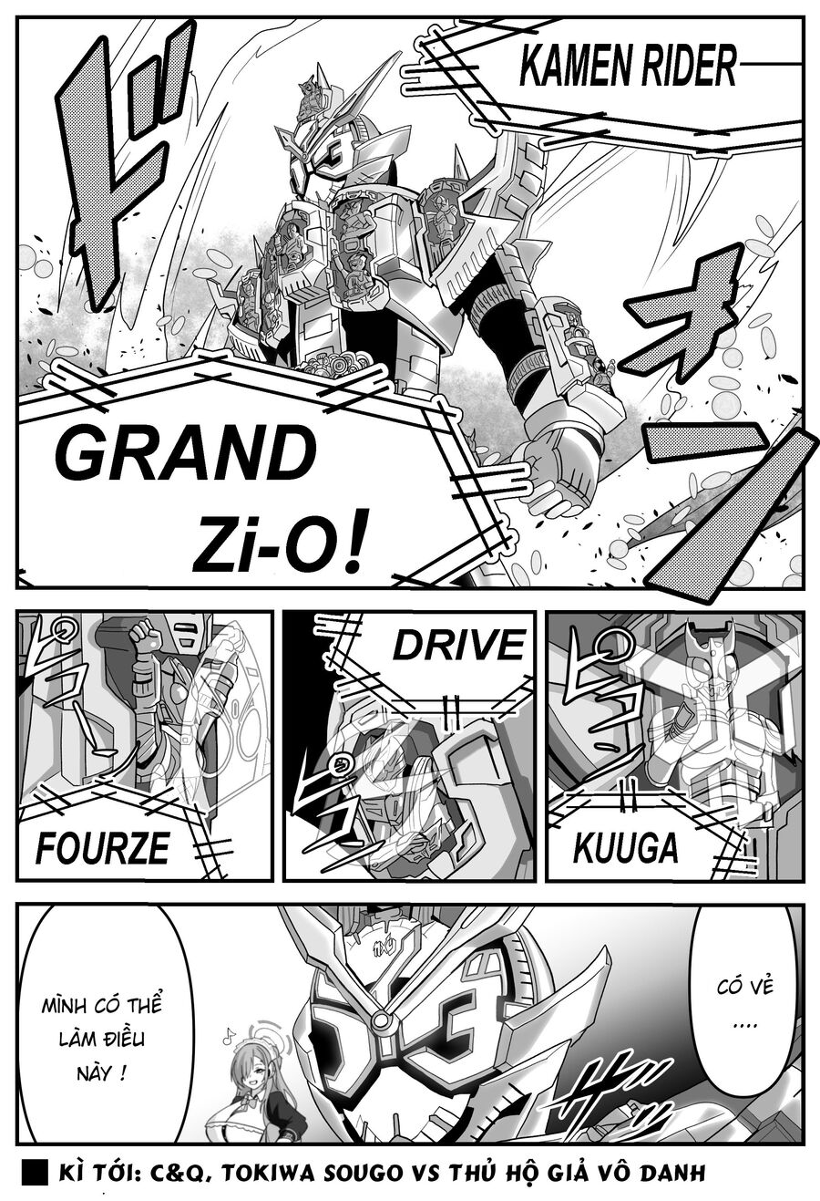 Blue Archive X Kamen Rider Decade - Câu Chuyện Về Thầy Giáo Schale Kadoya Tsukasa: Chapter 23