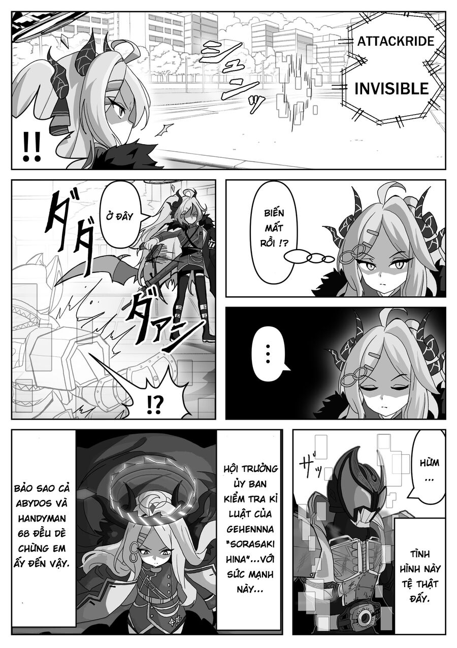 Blue Archive X Kamen Rider Decade - Câu Chuyện Về Thầy Giáo Schale Kadoya Tsukasa: Chapter 4
