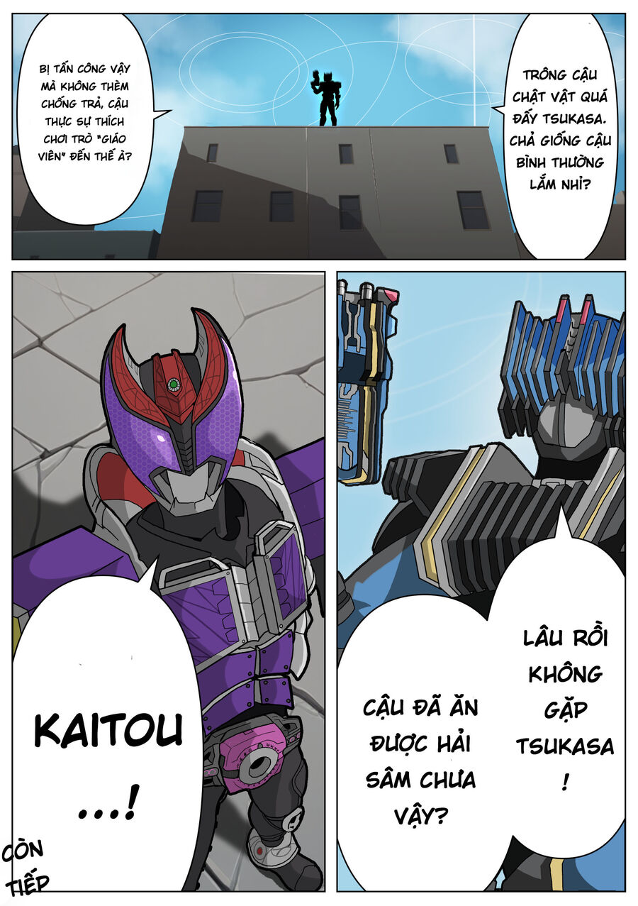 Blue Archive X Kamen Rider Decade - Câu Chuyện Về Thầy Giáo Schale Kadoya Tsukasa: Chapter 4