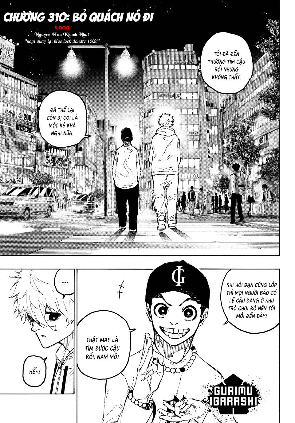 Blue Lock: Chapter 310