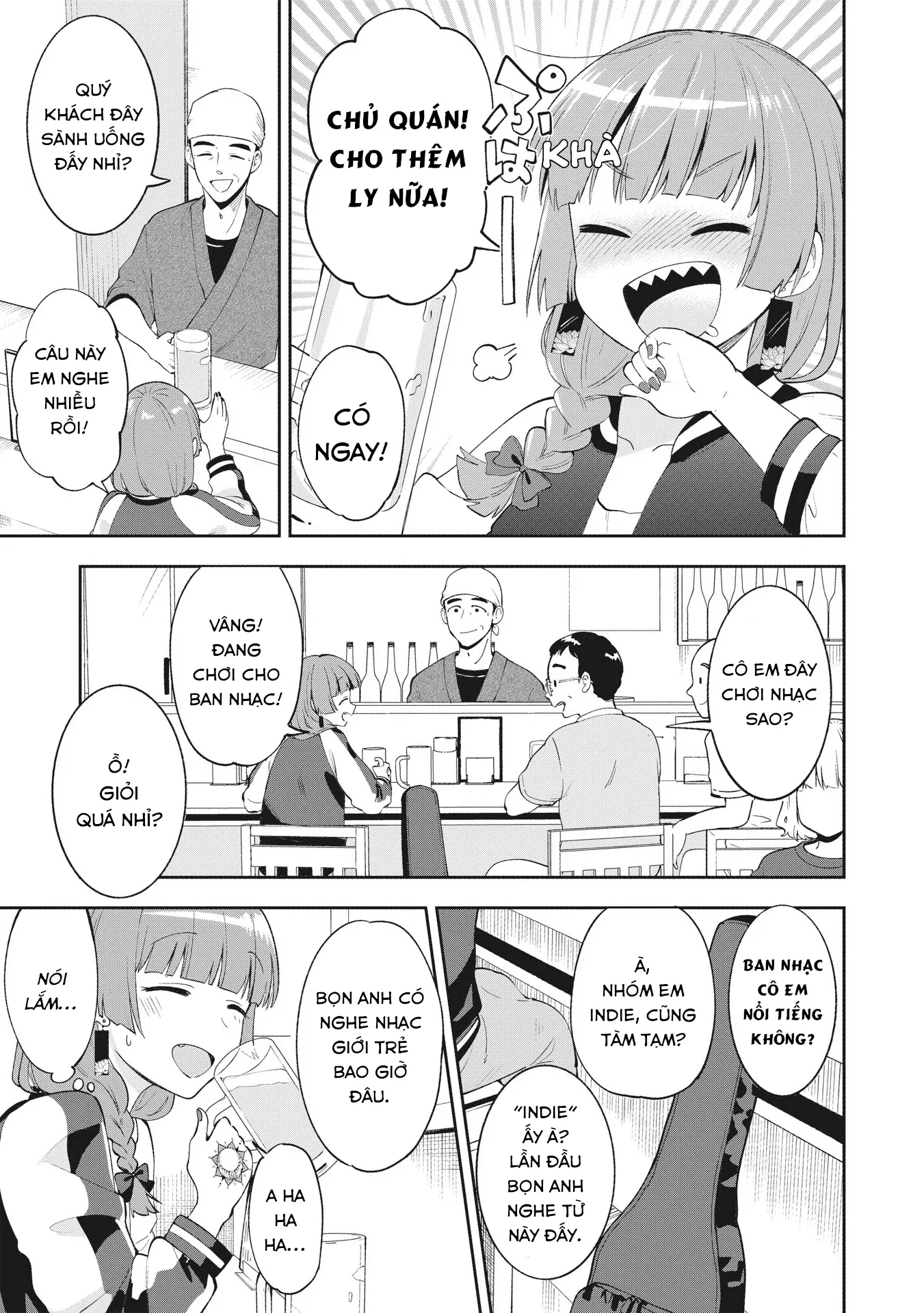 Bocchi the Rock! Gaiden: Kikuri Hiroi's Heavy Drinking Diary: Chapter 1