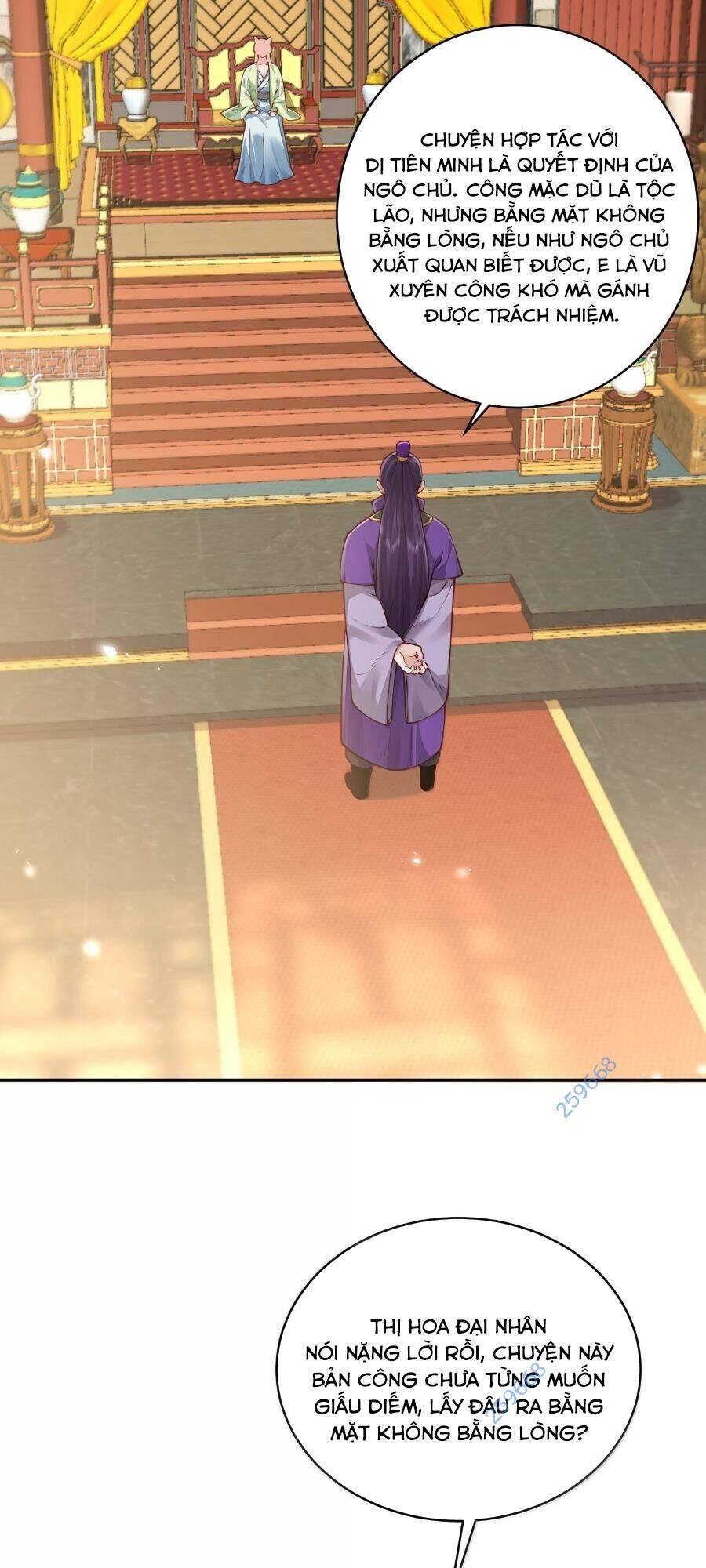 Bói Toán Mà Thôi, Cửu Vĩ Yêu Đế Sao Lại Thành Nương Tử Ta?!: Chapter 54