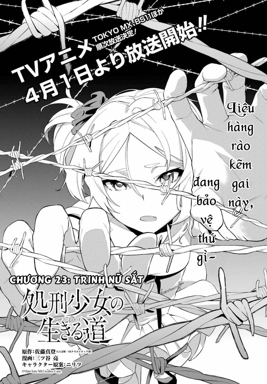 Cách Sống Của Thiếu Nữ Hành Quyết: Chapter 23