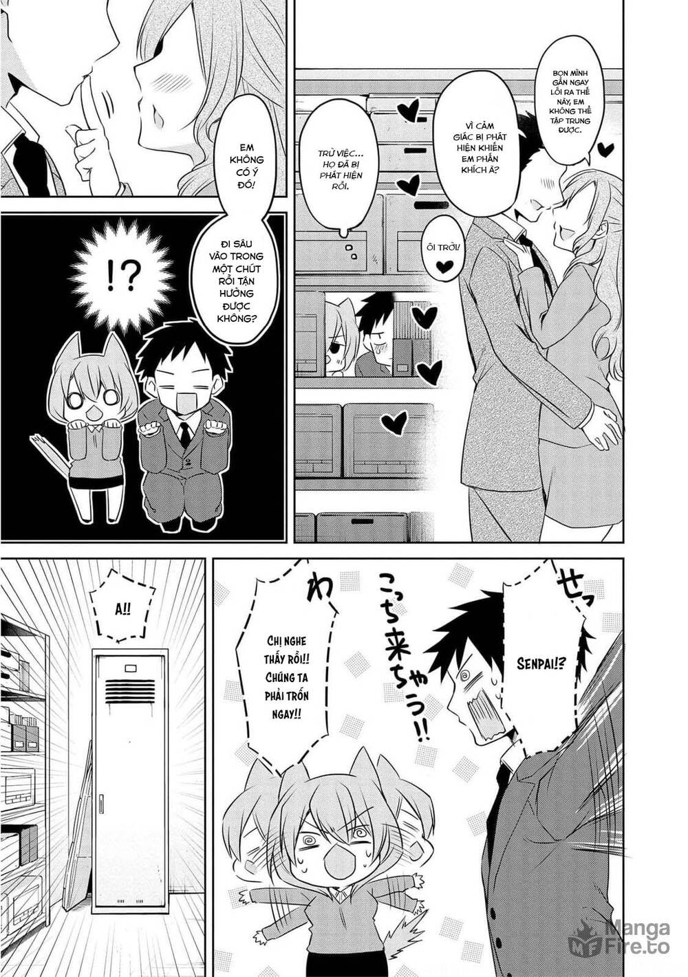 Câu Chuyện Về Tiền Bối Nhỏ Nhắn Ở Chỗ Làm Của Tôi: Chapter 70