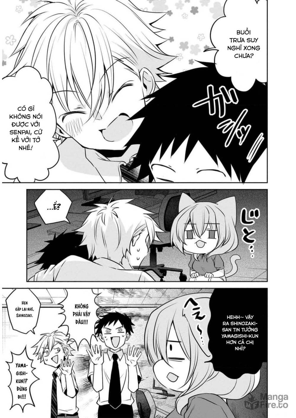 Câu Chuyện Về Tiền Bối Nhỏ Nhắn Ở Chỗ Làm Của Tôi: Chapter 73