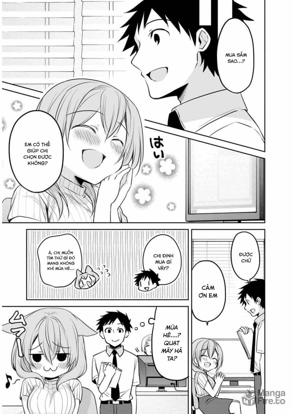 Câu Chuyện Về Tiền Bối Nhỏ Nhắn Ở Chỗ Làm Của Tôi: Chapter 76