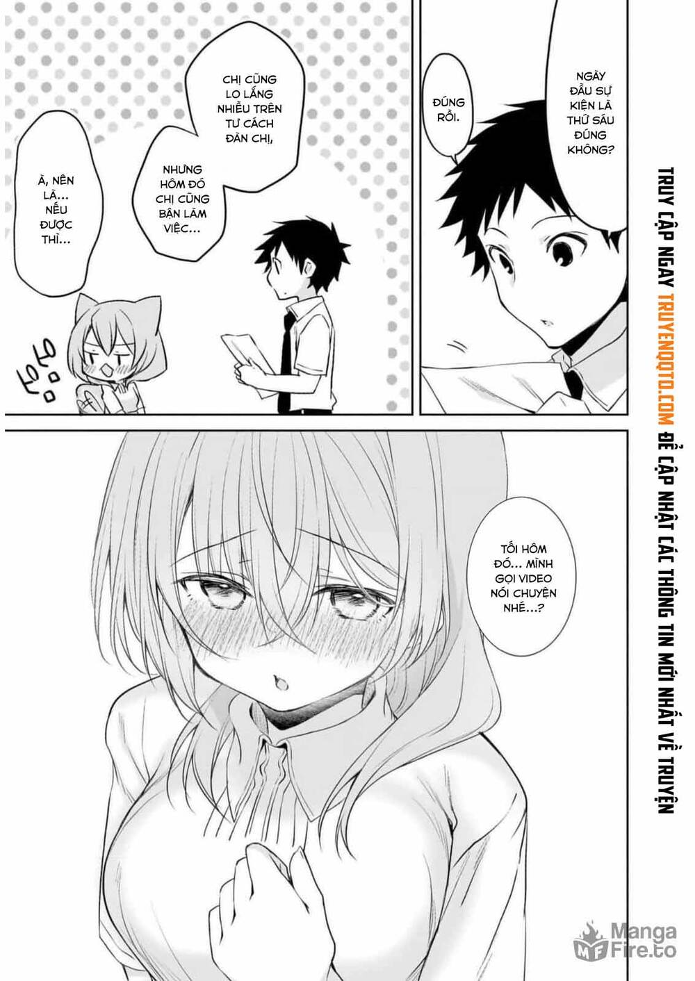 Câu Chuyện Về Tiền Bối Nhỏ Nhắn Ở Chỗ Làm Của Tôi: Chapter 77