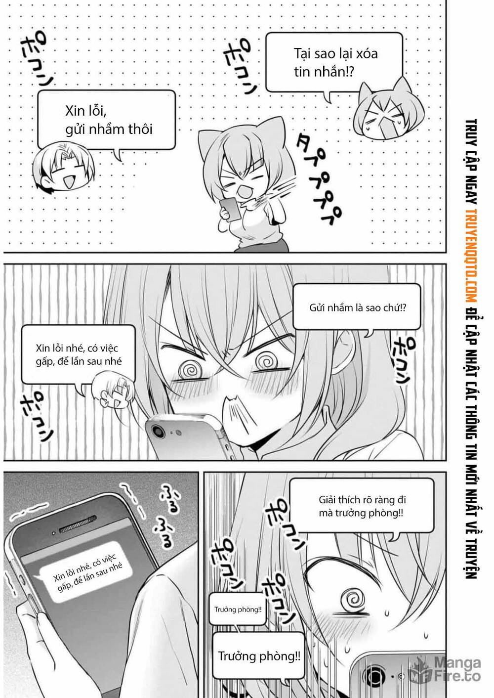 Câu Chuyện Về Tiền Bối Nhỏ Nhắn Ở Chỗ Làm Của Tôi: Chapter 78