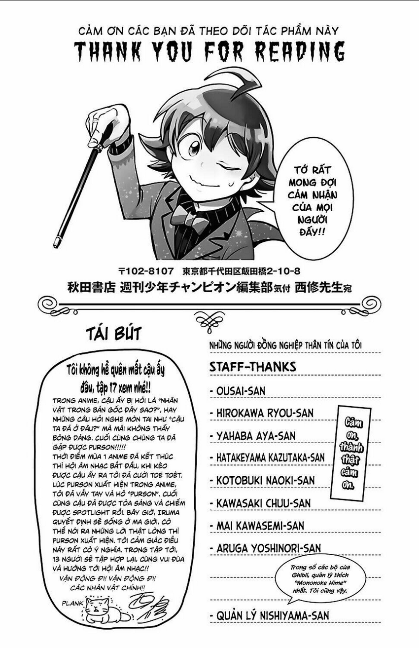 Chào Mừng Cậu Đến Trường Iruma-Kun: Chapter 151.5
