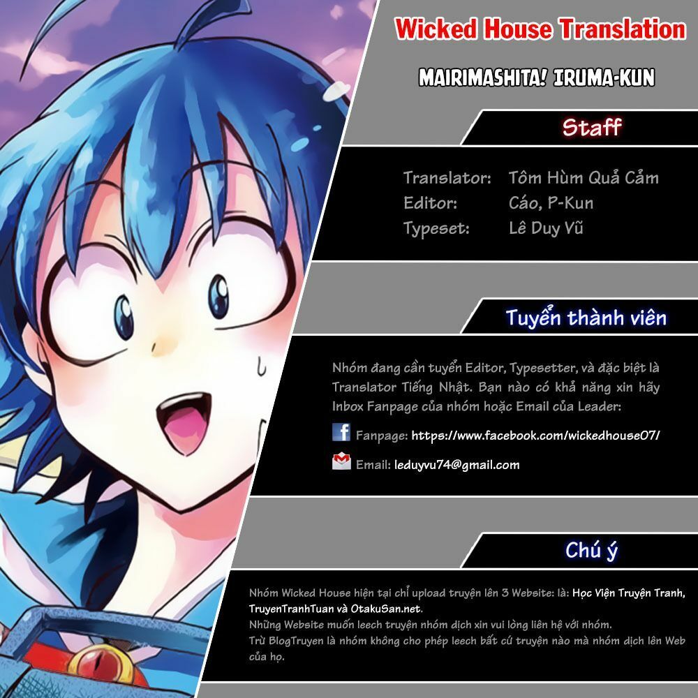 Chào Mừng Cậu Đến Trường Iruma-Kun: Chapter 16.1