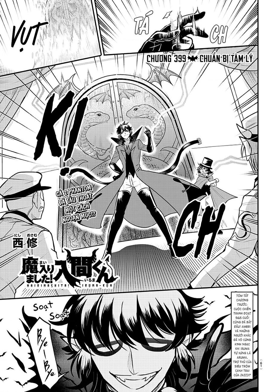 Chào Mừng Cậu Đến Trường Iruma-Kun: Chapter 399