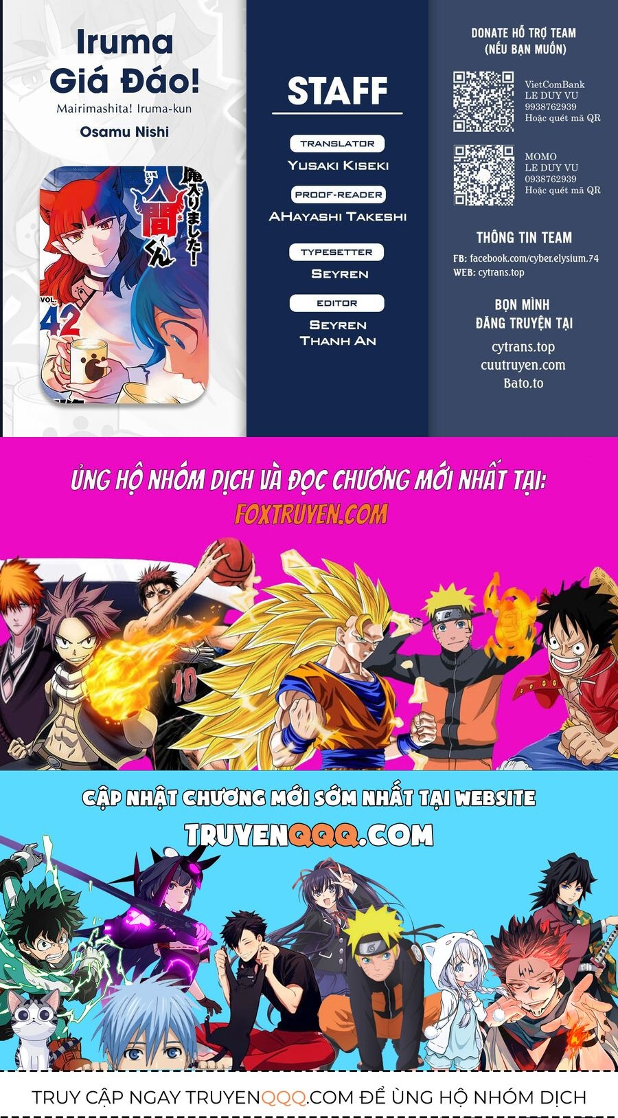 Chào Mừng Cậu Đến Trường Iruma-Kun: Chapter 408
