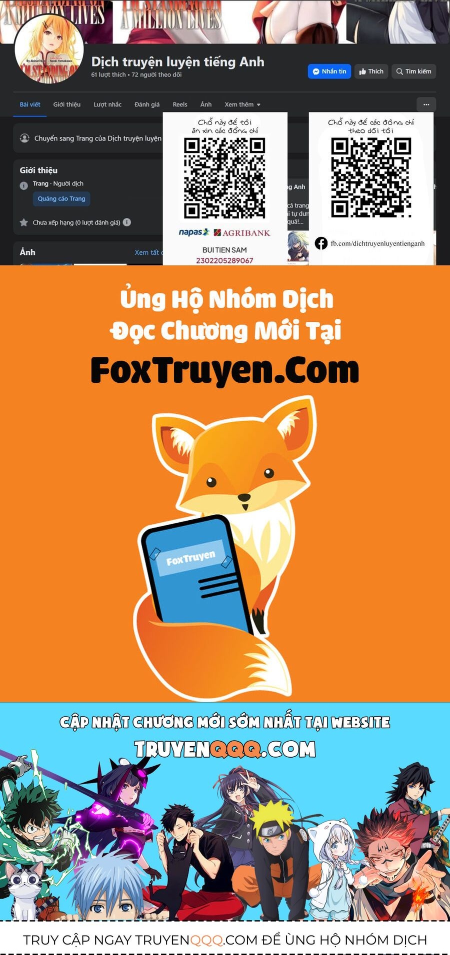 Chiến Đội Đại Thất Cách: Chapter 189