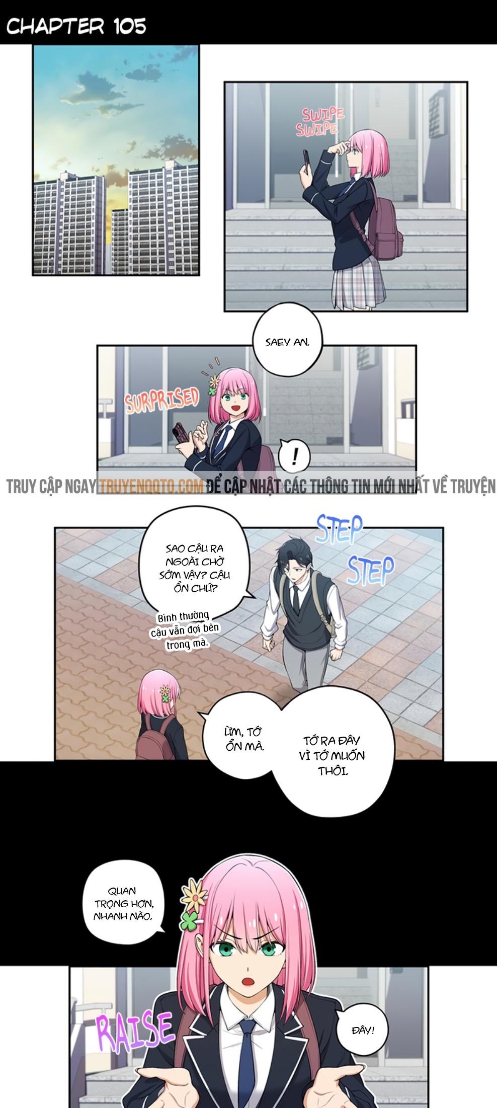 Chúng Tôi Không Hẹn Hò!!: Chapter 105