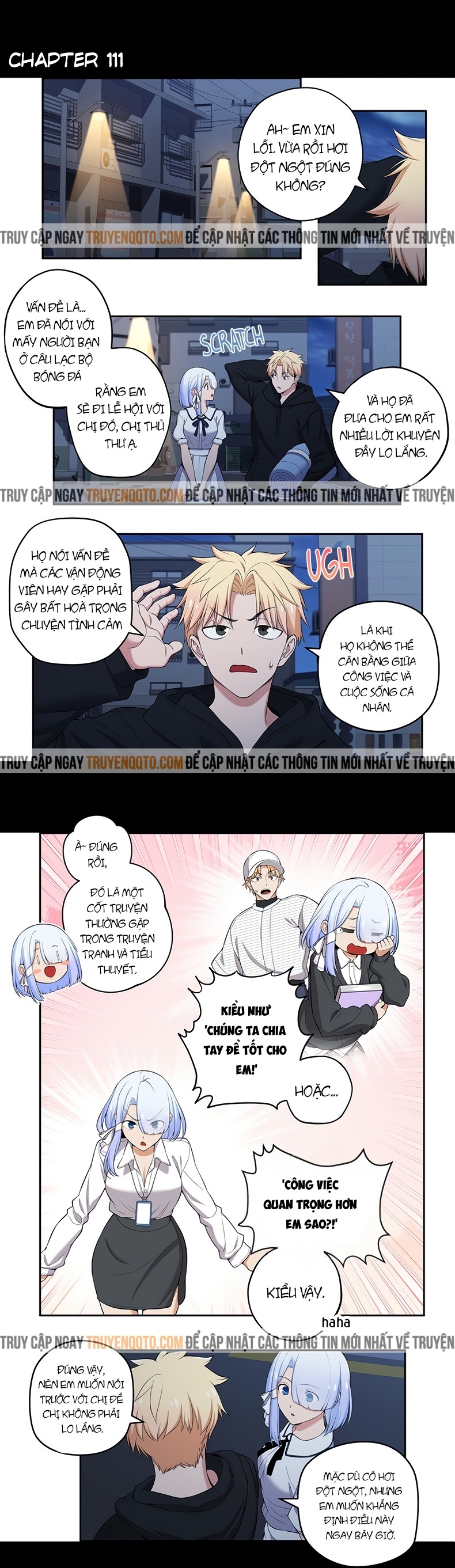 Chúng Tôi Không Hẹn Hò!!: Chapter 111