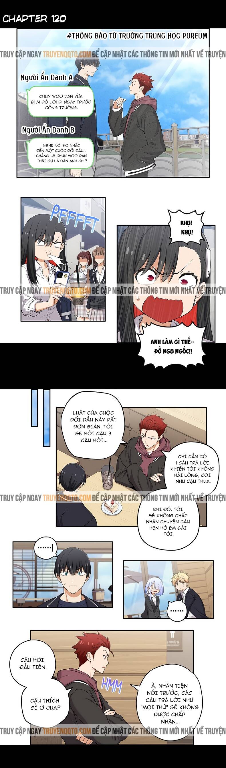 Chúng Tôi Không Hẹn Hò!!: Chapter 120
