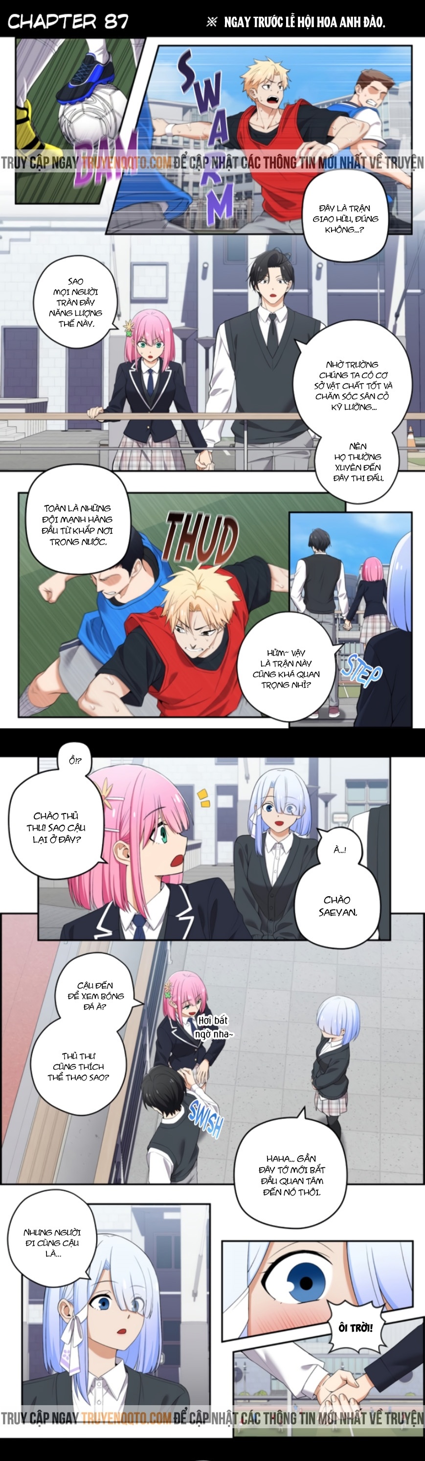 Chúng Tôi Không Hẹn Hò!!: Chapter 87
