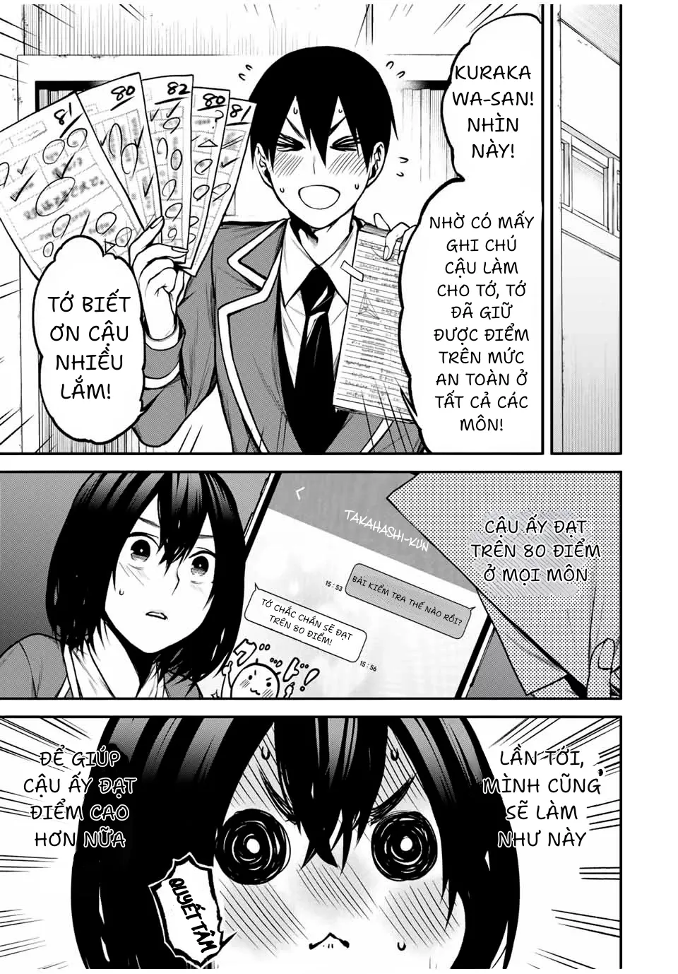 Cô Bạn Bàn Bên Kurokawa: Chapter 9