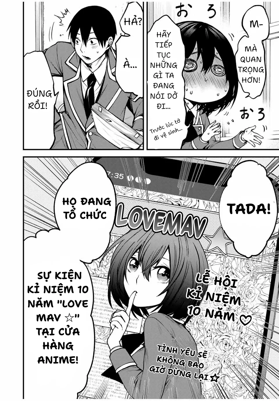 Cô Bạn Bàn Bên Kurokawa: Chapter 9