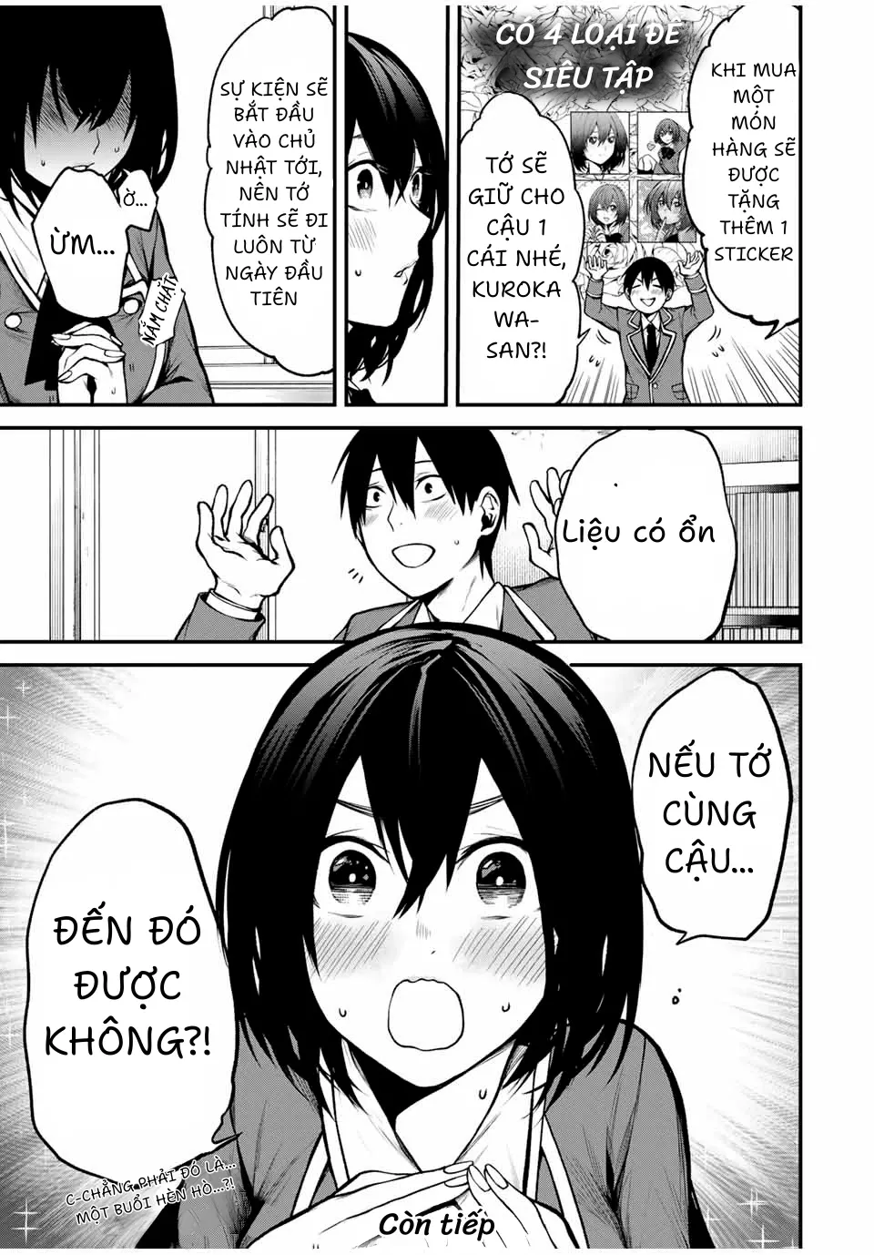 Cô Bạn Bàn Bên Kurokawa: Chapter 9