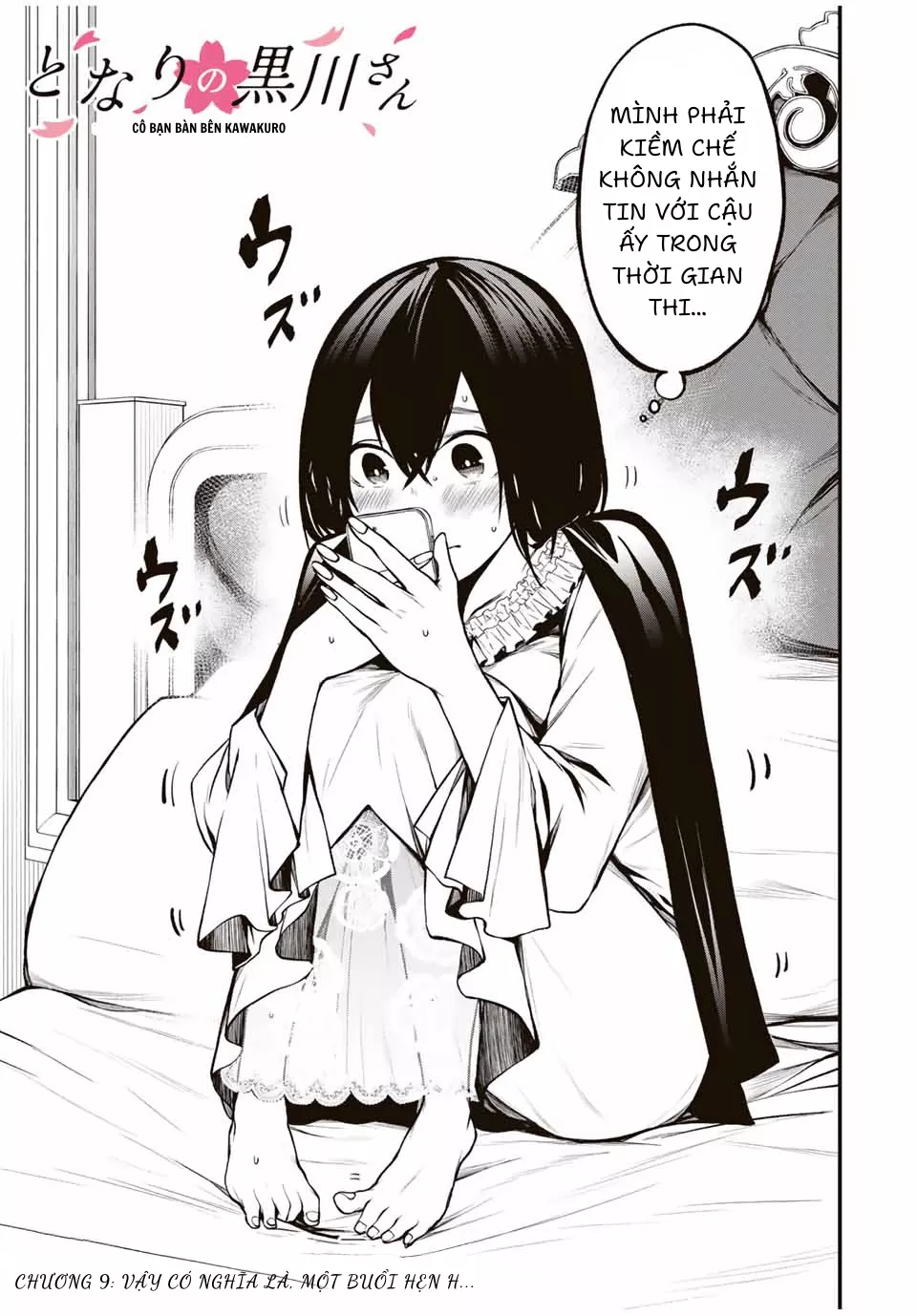 Cô Bạn Bàn Bên Kurokawa: Chapter 9