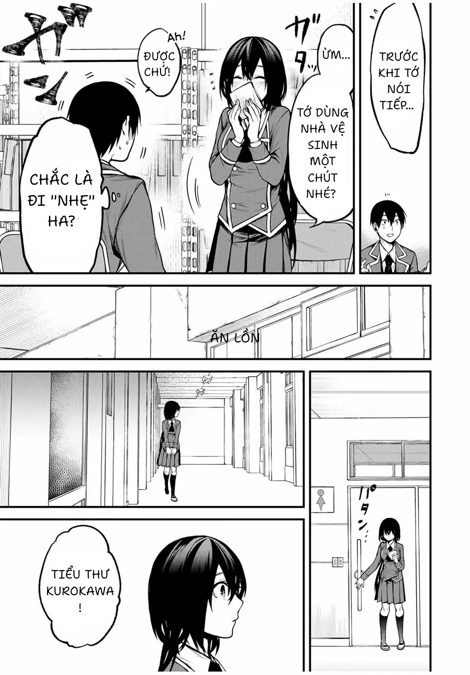 Cô Bạn Bàn Bên Kurokawa: Chapter 9