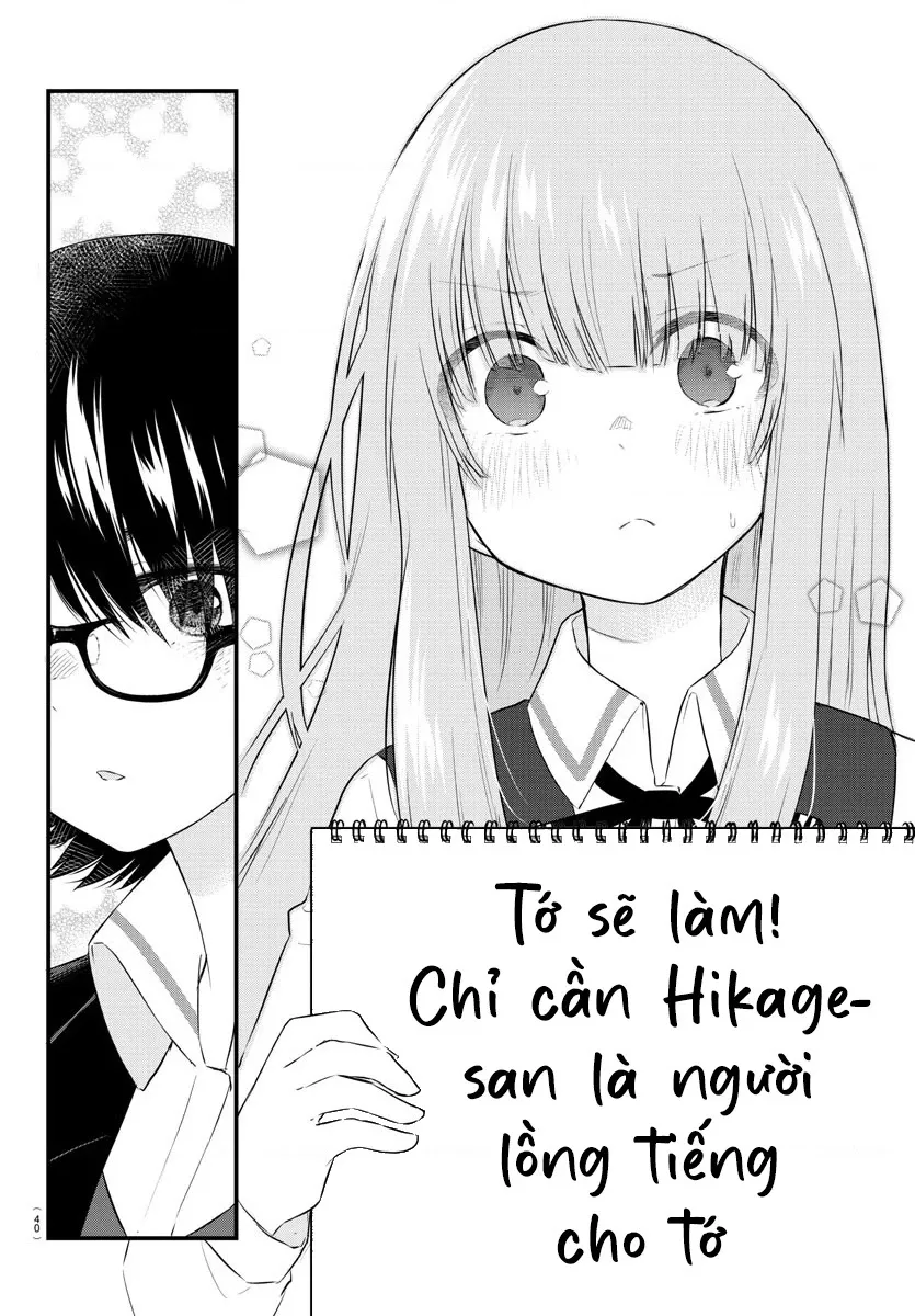 Cô bạn bị mất đi giọng nói luôn nghĩ rằng "Cậu ấy dịu dàng thật đấy": Chapter 47