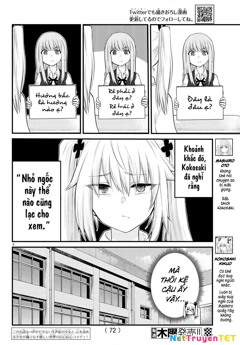 Cô Bạn Bị Mất Đi Giọng Nói Luôn Nghĩ Rằng: Chapter 11