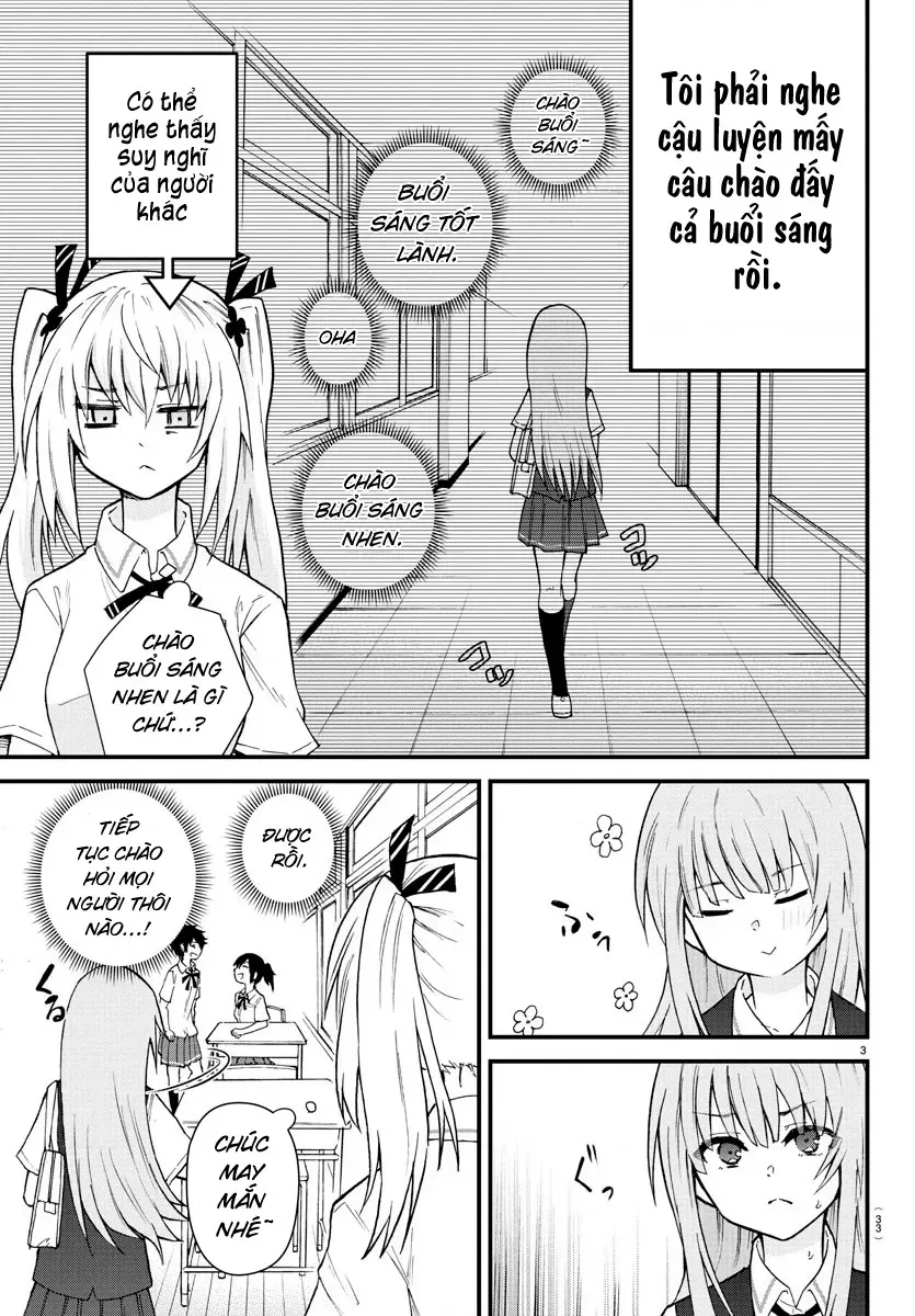 Cô Bạn Bị Mất Đi Giọng Nói Luôn Nghĩ Rằng: Chapter 2
