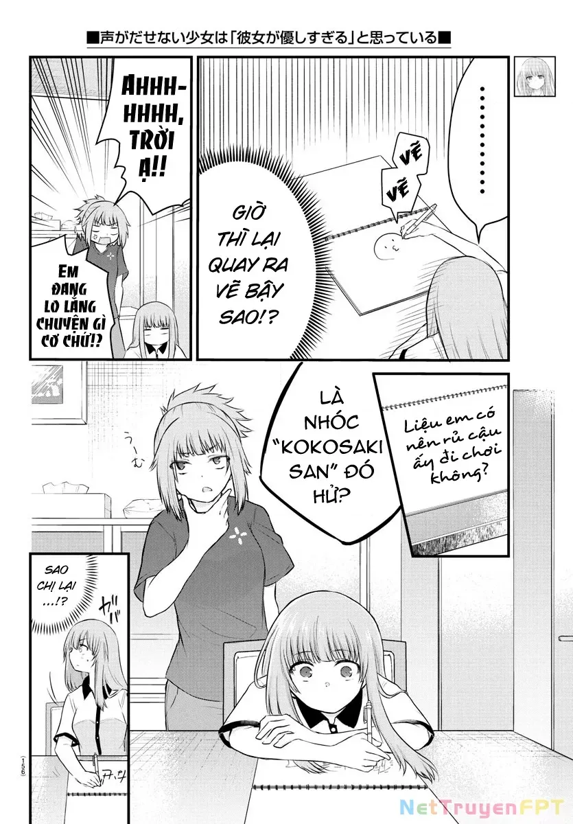 Cô Bạn Bị Mất Đi Giọng Nói Luôn Nghĩ Rằng: Chapter 21