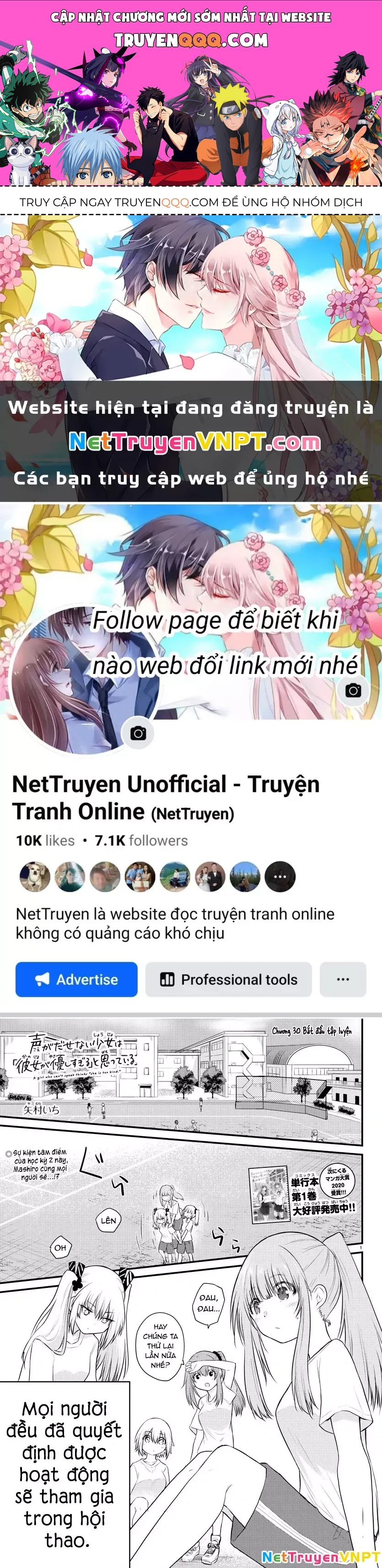 Cô Bạn Bị Mất Đi Giọng Nói Luôn Nghĩ Rằng: Chapter 30