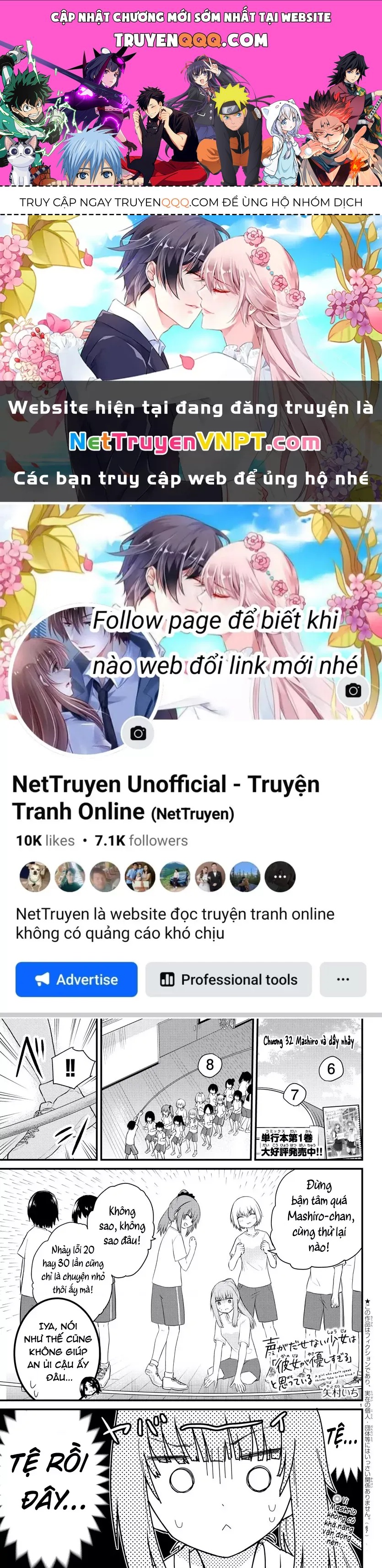 Cô Bạn Bị Mất Đi Giọng Nói Luôn Nghĩ Rằng: Chapter 32