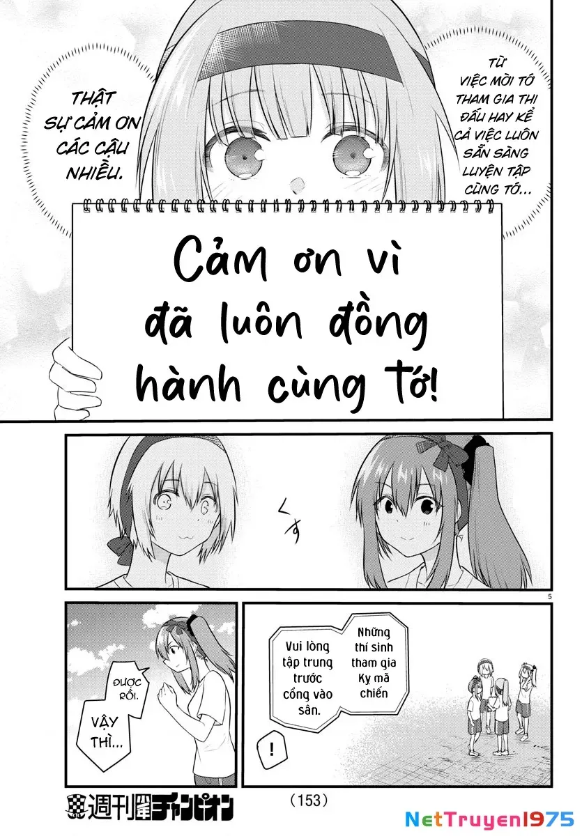 Cô Bạn Bị Mất Đi Giọng Nói Luôn Nghĩ Rằng: Chapter 34