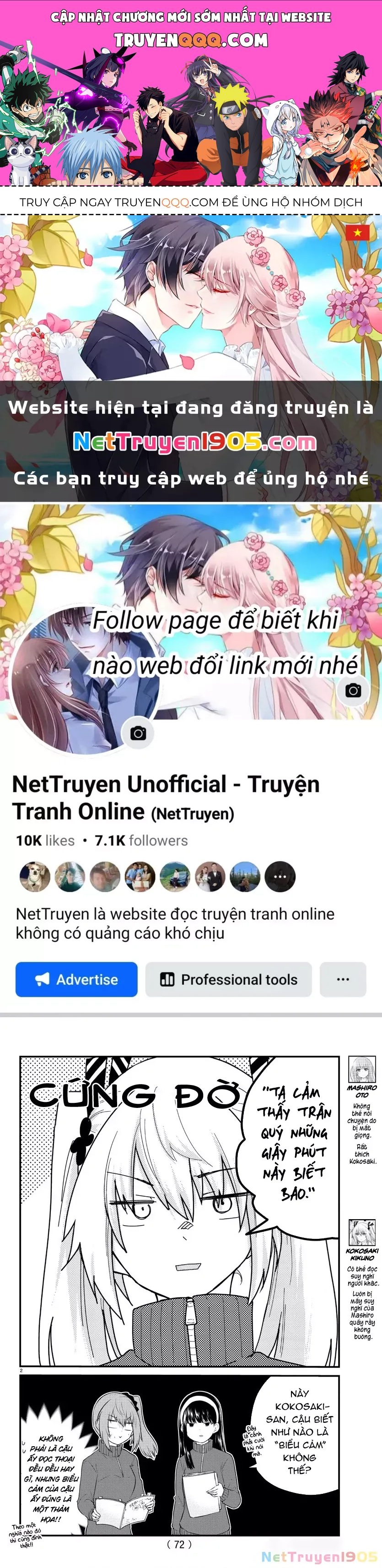 Cô Bạn Bị Mất Đi Giọng Nói Luôn Nghĩ Rằng: Chapter 52
