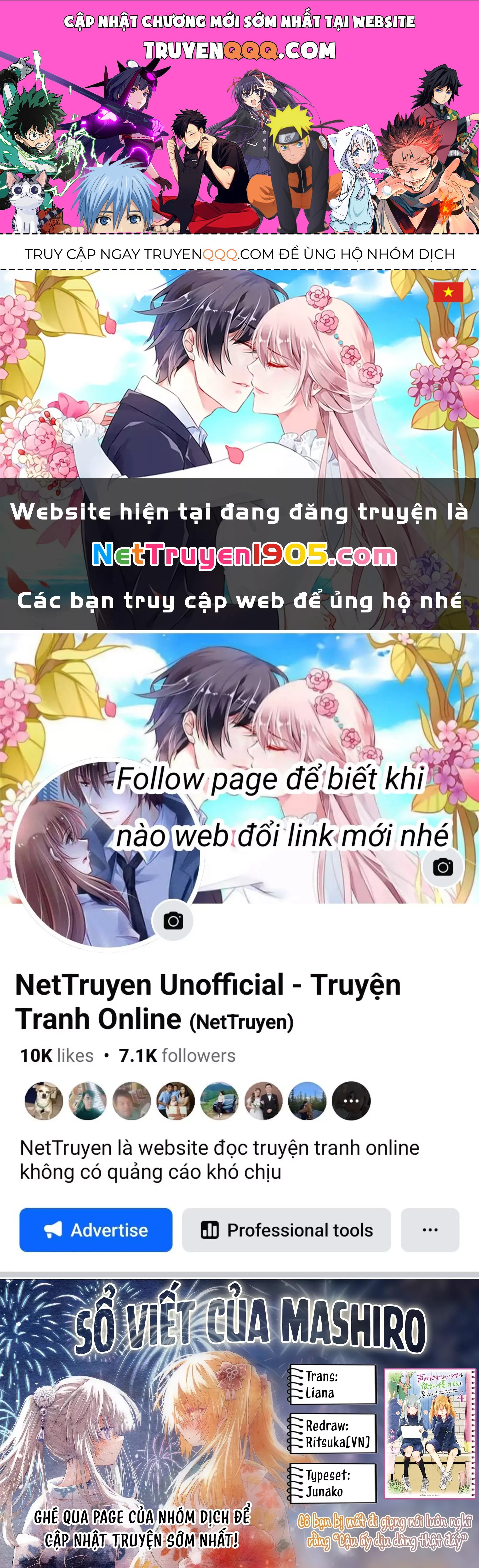 Cô Bạn Bị Mất Đi Giọng Nói Luôn Nghĩ Rằng: Chapter 54.2