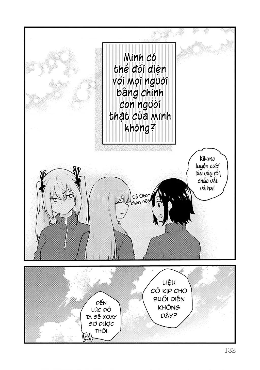 Cô Bạn Bị Mất Đi Giọng Nói Luôn Nghĩ Rằng: Chapter 54.3