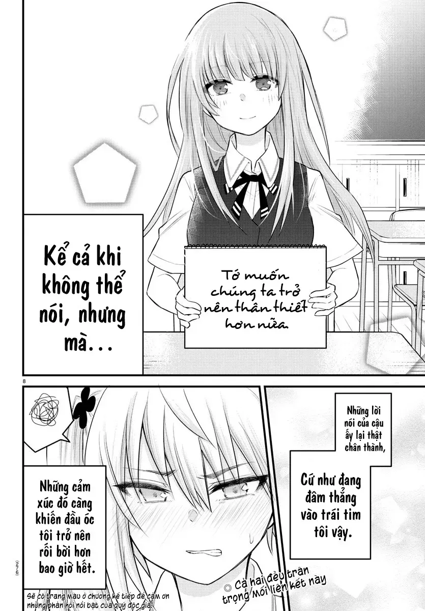 Cô Bạn Bị Mất Đi Giọng Nói Luôn Nghĩ Rằng: Chapter 6