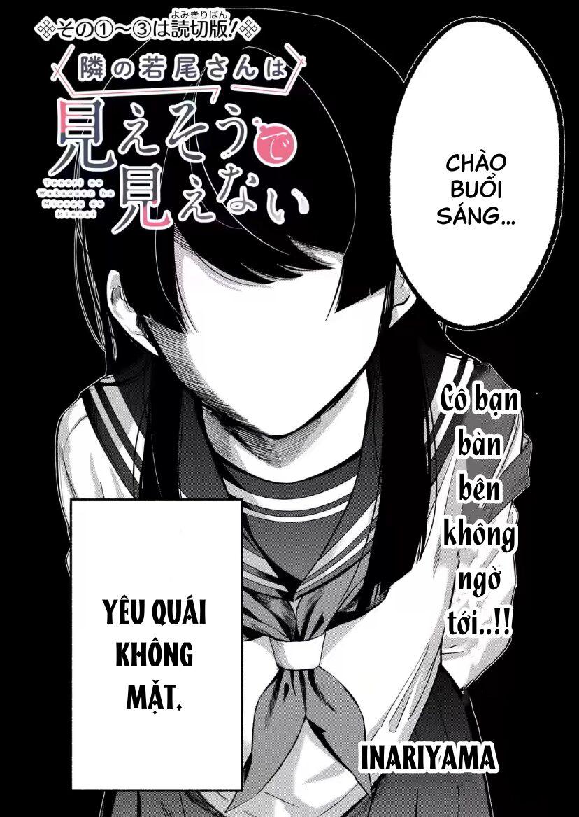 Cô Bạn Wakao-San Bàn Bên Có Vẻ Nhìn Thấy Gương Mặt Của Tôi Nhưng Tôi Thì Không: Chapter 1