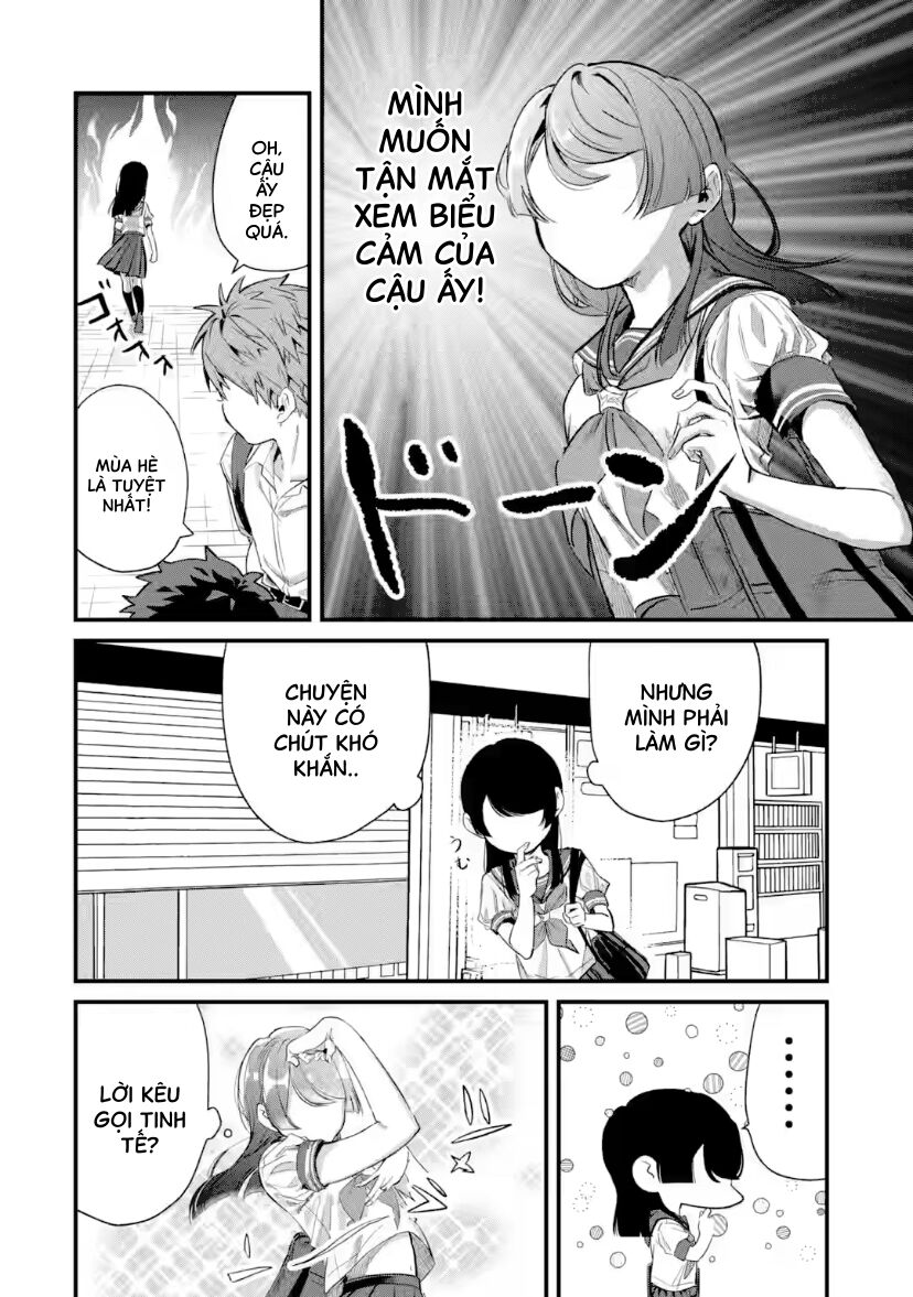 Cô Bạn Wakao-San Bàn Bên Có Vẻ Nhìn Thấy Gương Mặt Của Tôi Nhưng Tôi Thì Không: Chapter 11