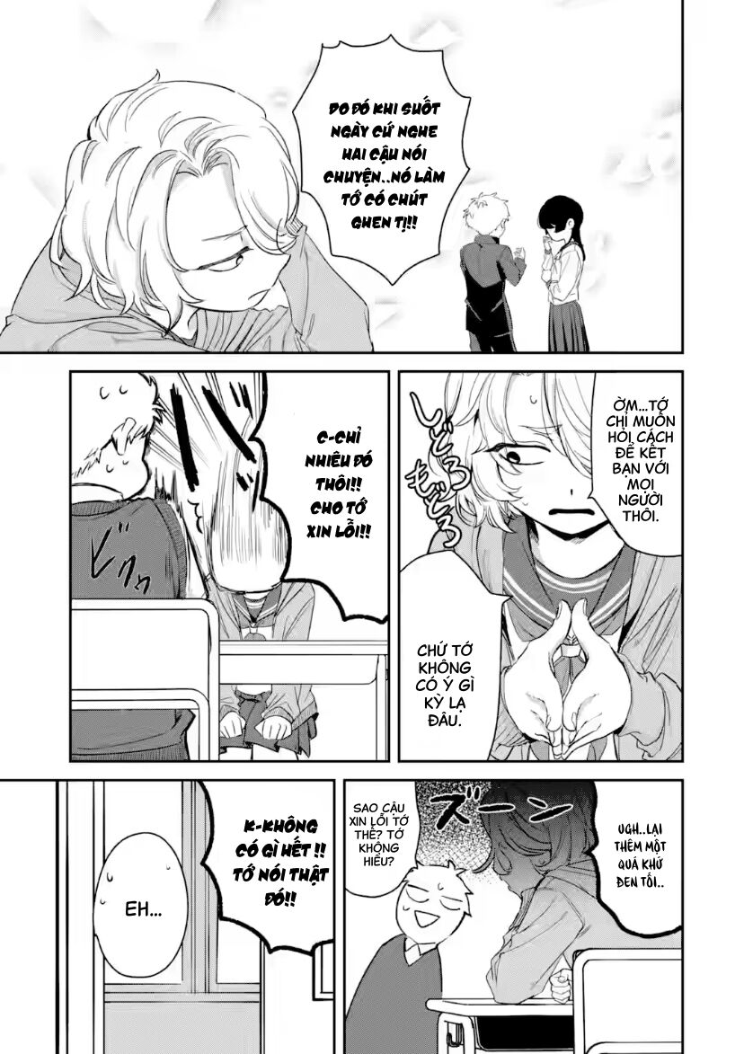 Cô Bạn Wakao-San Bàn Bên Có Vẻ Nhìn Thấy Gương Mặt Của Tôi Nhưng Tôi Thì Không: Chapter 12