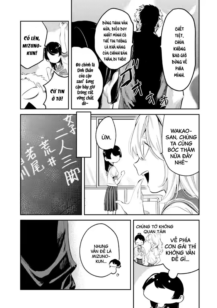 Cô Bạn Wakao-San Bàn Bên Có Vẻ Nhìn Thấy Gương Mặt Của Tôi Nhưng Tôi Thì Không: Chapter 13