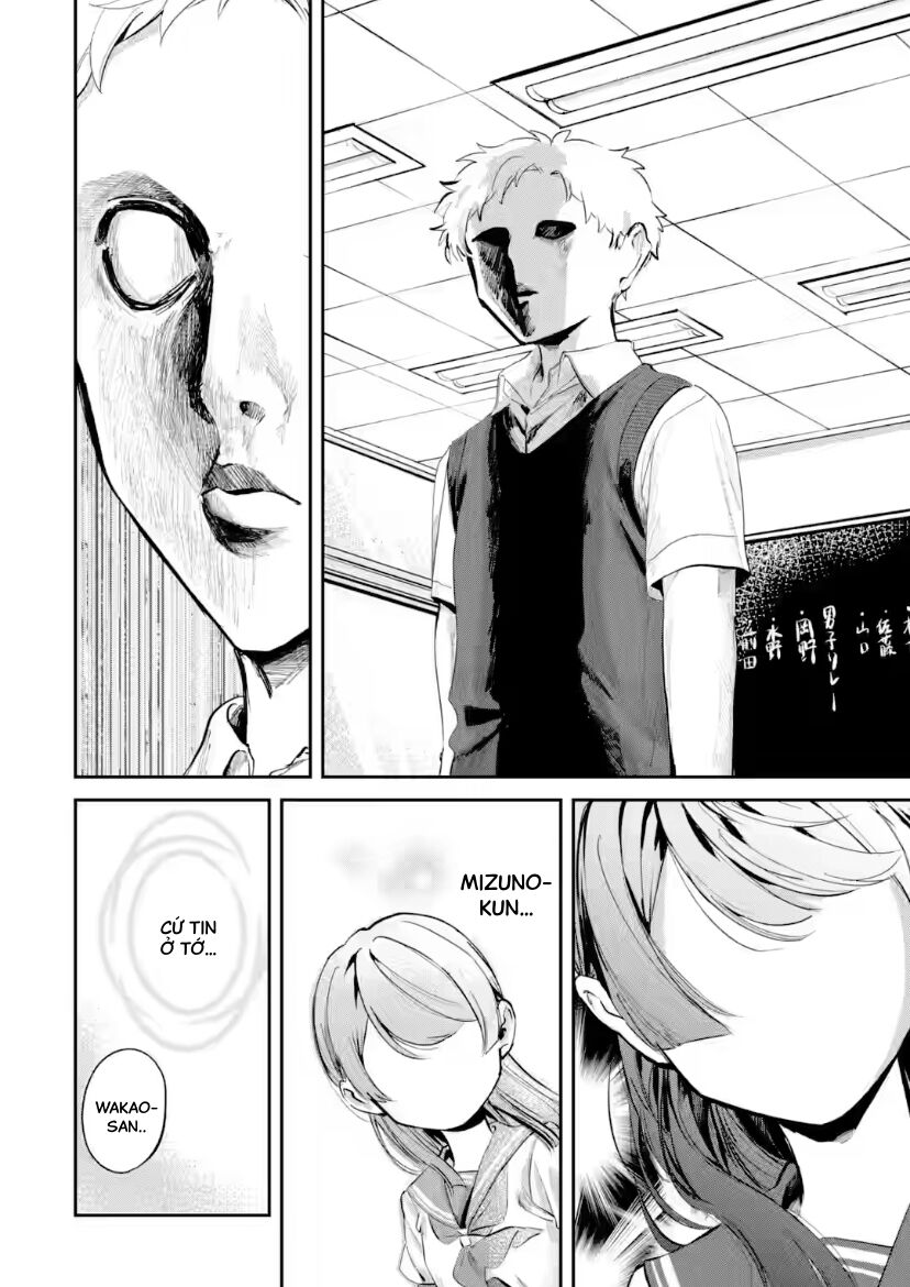 Cô Bạn Wakao-San Bàn Bên Có Vẻ Nhìn Thấy Gương Mặt Của Tôi Nhưng Tôi Thì Không: Chapter 13