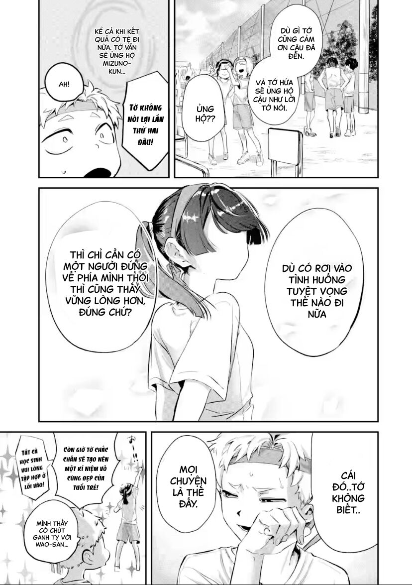 Cô Bạn Wakao-San Bàn Bên Có Vẻ Nhìn Thấy Gương Mặt Của Tôi Nhưng Tôi Thì Không: Chapter 14
