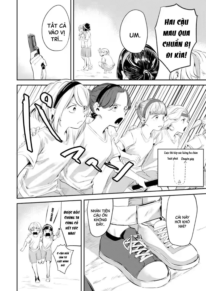 Cô Bạn Wakao-San Bàn Bên Có Vẻ Nhìn Thấy Gương Mặt Của Tôi Nhưng Tôi Thì Không: Chapter 14